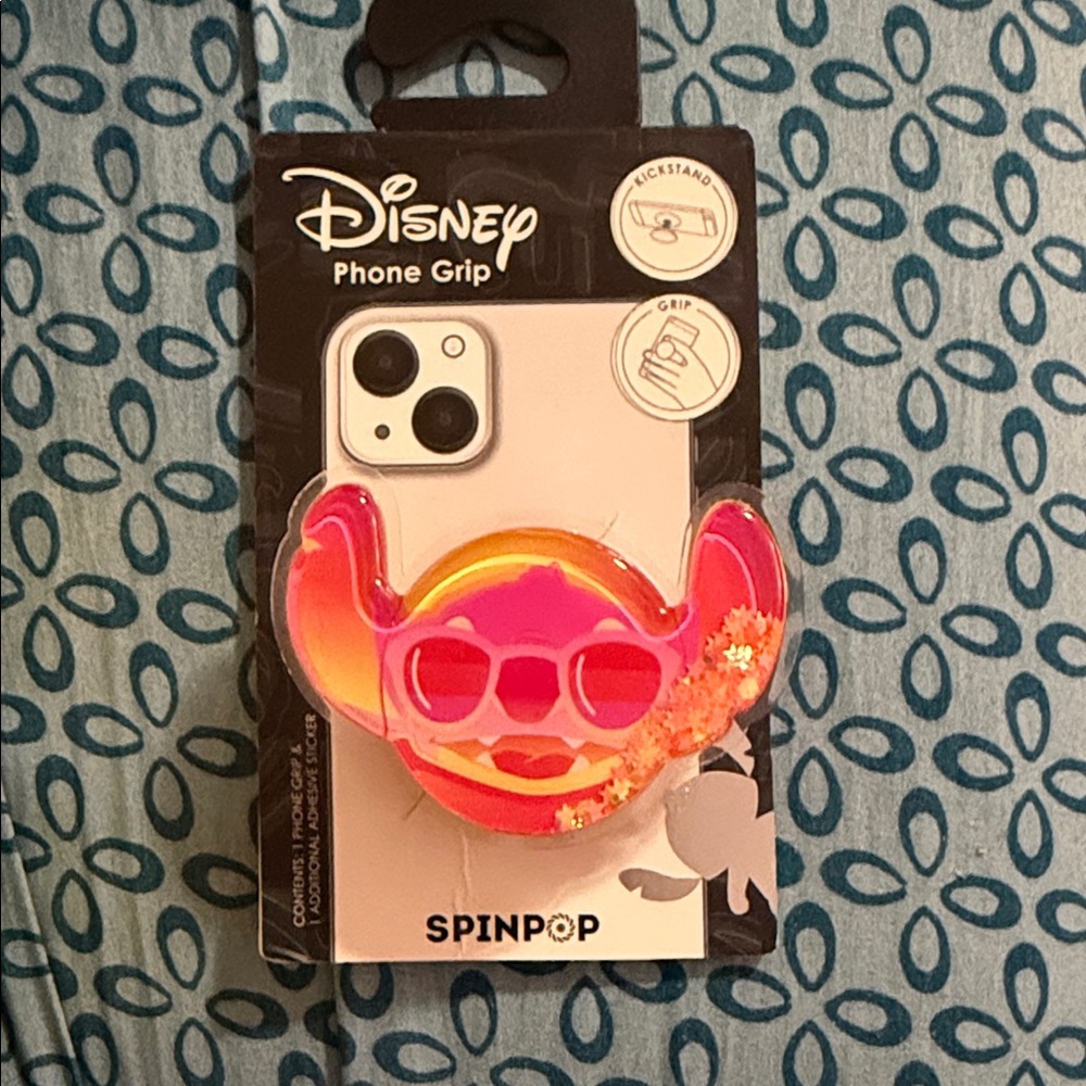 Disney Phone Grip - Pink and Orange